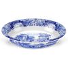 imageSpode Blue Italian Oval Rim Platter  125quot x 875quot Porcelain Serving Platter with Intricate Scroll Border ampamp Countryside Scene  Elegant Tableware for Entertaining Dining Displays Gifting