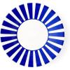 imageSpode Steccato Bold Side Plate Striped Earthenware Appetizer Plate Made in England Perfect for Starters Sides and Desserts Microwave and Dishwasher Safe Cobalt Blue 7inch 1810020