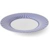 imageSpode Steccato Collection  11quot Dinner Plate Stripe Cobalt Blue  Made of Fine Earthenware  Microwave and Dishwasher Safe  Made in England  Large Serving Plate for Salad Pasta or Appetizers