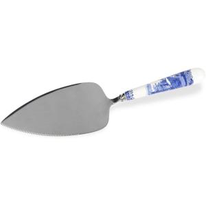 imageSpode Blue Italian Cake Server  10 Inch Porcelain Dessert Knife for Slicing Cakes Pies PastriesCake Server