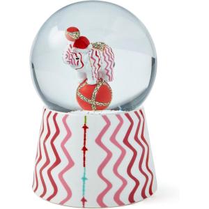 imageSpode Kit Kemp Christmas Snow Globe  Rik RAK Elephant Snow Globe  Lights Up ampamp Plays Music  Collectible Winter Decor with LED Accents  Vibrant Pink ampamp Red Accents for Contemporary Homes