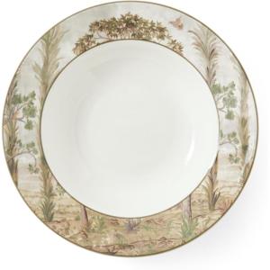imageSpode Kit Kemp Tall Trees 105quot Bowl  Enchanted Forest Design  Porcelain  Dishwasher and Microwave Safe  Ideal for Pasta Cereal Soup and Fruit  Home ampamp Gathering Use