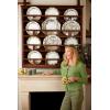 imageSpode Kit Kemp 6quot Tall Trees Bowl  Enchanted Forest Design  Porcelain  Dishwasher and Microwave Safe  Ideal for Pasta Cereal Soup and Rice  Home ampamp Gathering Use