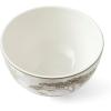 imageSpode Kit Kemp 6quot Tall Trees Bowl  Enchanted Forest Design  Porcelain  Dishwasher and Microwave Safe  Ideal for Pasta Cereal Soup and Rice  Home ampamp Gathering Use