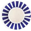 imageSpode Steccato 9oz Earthenware Teacup ampamp Saucer Set of 4  Ornamental Glazed Drinkware with Cobalt Blue Bands ampamp Decorative Design  Elegant Tea ServiceBrunch Table Display Great Housewarming Gift