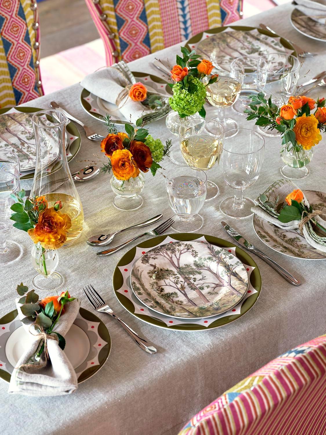 imageSpode Kit Kemp 6quot Geo Bowl  Geometric Abstract Design  Porcelain  Dishwasher and Microwave Safe  Ideal for Pasta Cereal Soup and Rice  Home ampamp Gathering Use