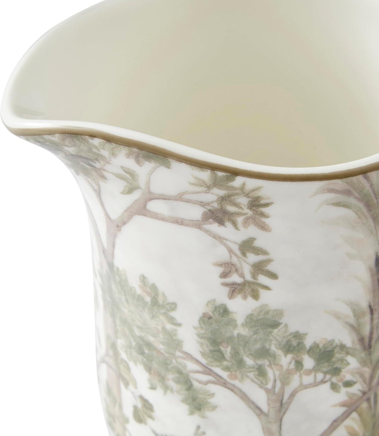 imageSpode Kit Kemp Tall Trees 10oz Pitcher  Enchanted Forest Design  Porcelain  Dishwasher and Microwave Safe  Creamer Jug for Tea and Coffee  Fabulous Gift  Home ampamp Gathering Use