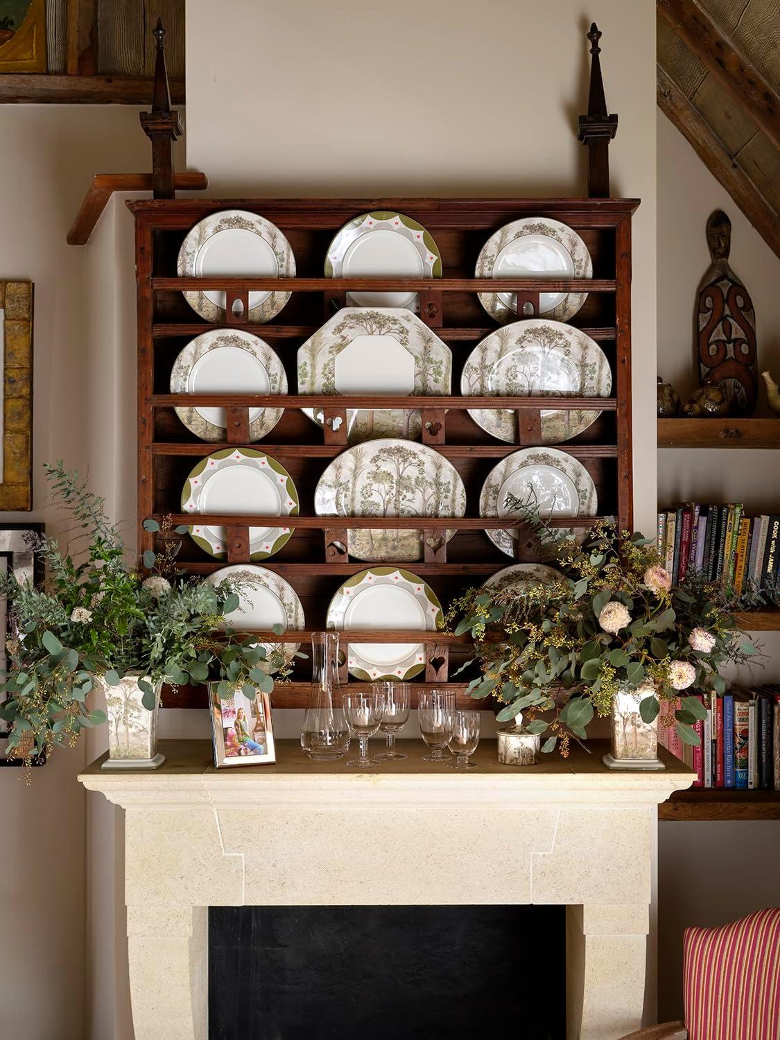 imageSpode Kit Kemp Tall Trees 8quot Vase  Enchanted Forest Design  Porcelain  Dishwasher Safe  Elevate Your Home Decor  Displaying Fresh and Artificial Flowers  Ideal Gift for NatureInspired Spaces