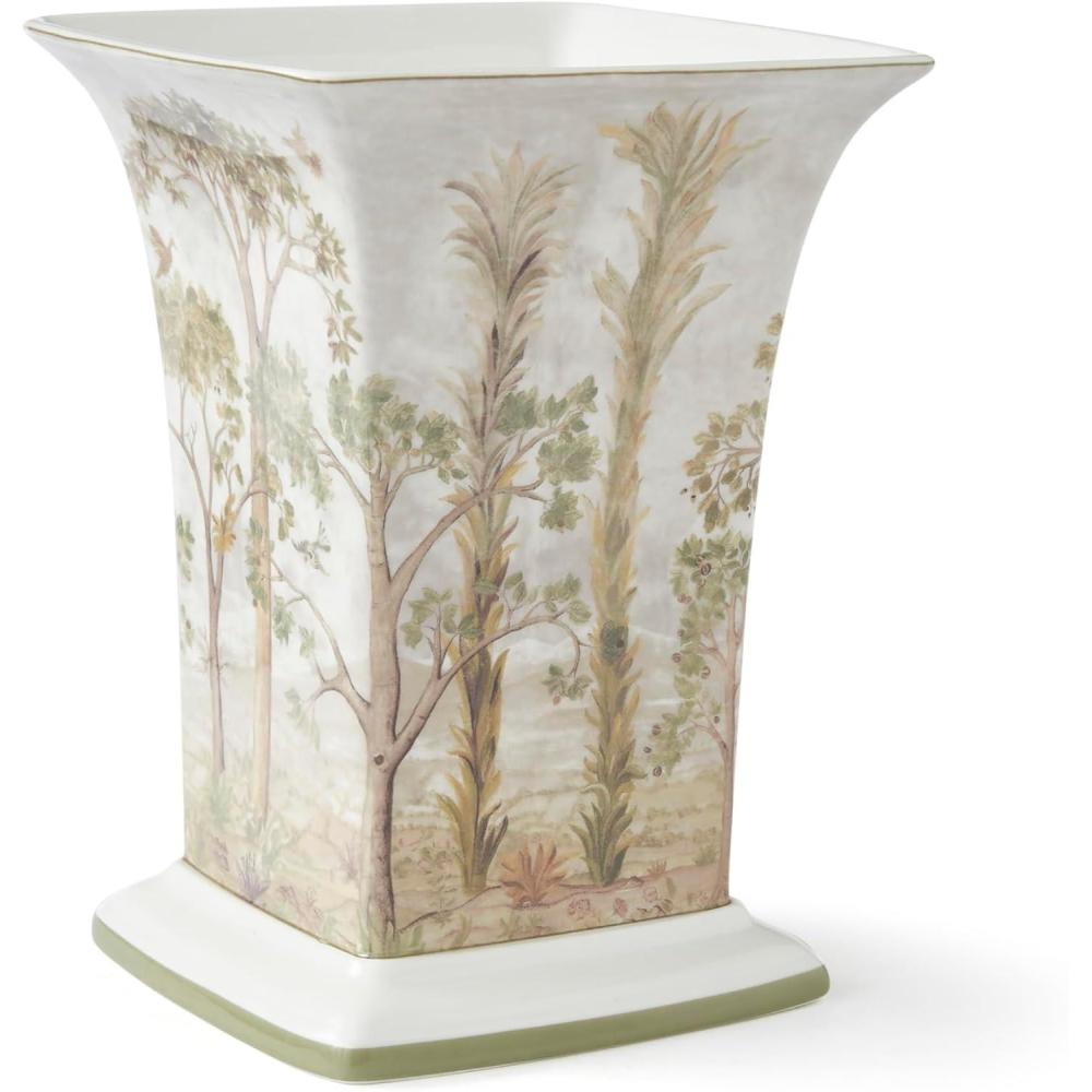 imageSpode Kit Kemp Tall Trees 8quot Vase  Enchanted Forest Design  Porcelain  Dishwasher Safe  Elevate Your Home Decor  Displaying Fresh and Artificial Flowers  Ideal Gift for NatureInspired Spaces