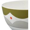 imageSpode Kit Kemp 6quot Geo Bowl  Geometric Abstract Design  Porcelain  Dishwasher and Microwave Safe  Ideal for Pasta Cereal Soup and Rice  Home ampamp Gathering Use