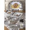 imageSpode Turkey Collection Sauce Boat with Stand  11 oz Fine Porcelain Gravy Server with Holiday Turkey Design Dishwasher Microwave ampamp Warm Oven Safe  Classic Thanksgiving TablewareTurkey