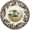 imageSpode Woodland Peregrine Falcon Dinner Plate  105quot Fine Earthenware British Flowers Border Rustic English Game Animal Design  Microwave Oven Dishwasher Freezer Safe Made in EnglandPeregrine Falcon