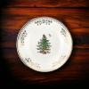 imageSpode Christmas Tree 65quot Gold Bread and Butter Plate  Elegant Porcelain Holiday Plate for Desserts and Appetizers  22K Gold Accents  Festive Christmas Tableware  Dishwasher Safe