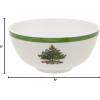imageSpode Christmas Tree 6Inch Melamine Bowls  Set of 4 Festive Bowls for Soup Dessert Holiday Dishes  Durable Dishwasher Safe  Versatile Tableware for Indoor Outdoor Christmas GatheringsChristmas Tree Melamine Bowl
