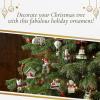 imageSpode Christmas Tree Dog Ornament Festive Tree Decoration for Holiday Celebrations with Ribbon Bow for Hanging Beautiful Seasonal Accent ampamp Classic Home Holiday DcorTartan Corgi