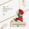 imageSpode Christmas Tree Dog Ornament Festive Tree Decoration for Holiday Celebrations with Ribbon Bow for Hanging Beautiful Seasonal Accent ampamp Classic Home Holiday DcorTeddy On Sleigh