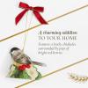 imageSpode Christmas Tree Dog Ornament Festive Tree Decoration for Holiday Celebrations with Ribbon Bow for Hanging Beautiful Seasonal Accent ampamp Classic Home Holiday DcorChickadee