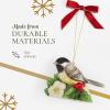 imageSpode Christmas Tree Dog Ornament Festive Tree Decoration for Holiday Celebrations with Ribbon Bow for Hanging Beautiful Seasonal Accent ampamp Classic Home Holiday DcorChickadee