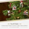 imageSpode Christmas Tree Dog Ornament Festive Tree Decoration for Holiday Celebrations with Ribbon Bow for Hanging Beautiful Seasonal Accent ampamp Classic Home Holiday DcorTartan Corgi