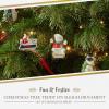 imageSpode Christmas Tree Dog Ornament Festive Tree Decoration for Holiday Celebrations with Ribbon Bow for Hanging Beautiful Seasonal Accent ampamp Classic Home Holiday DcorTeddy On Sleigh