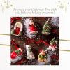 imageSpode Christmas Tree Dog Ornament Festive Tree Decoration for Holiday Celebrations with Ribbon Bow for Hanging Beautiful Seasonal Accent ampamp Classic Home Holiday DcorCat