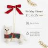 imageSpode Christmas Tree Dog Ornament Festive Tree Decoration for Holiday Celebrations with Ribbon Bow for Hanging Beautiful Seasonal Accent ampamp Classic Home Holiday DcorTartan Corgi