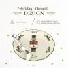 imageSpode Christmas Tree Nutcracker Cheese Platter with Knife  9quot Porcelain Holiday Serving Tray for Charcuterie  Dishwasher ampamp Microwave Safe  Classic Christmas Tableware for Serving Festive Dishes