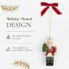 imageSpode Christmas Tree Tartan Nutcracker Ornament  Christmas Tree Decorations with Tartan Plaid Festive Holiday Ornaments for Christmas Trees Mantels Home Displays  Collectible Holiday Decor