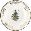 imageSpode Christmas Tree 65quot Gold Bread and Butter Plate  Elegant Porcelain Holiday Plate for Desserts and Appetizers  22K Gold Accents  Festive Christmas Tableware  Dishwasher Safe