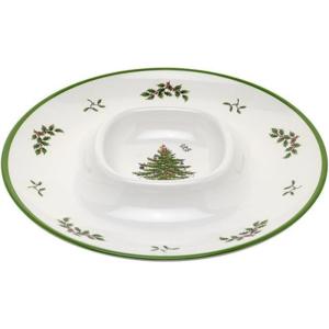 imageSpode Christmas Tree 6Inch Melamine Bowls  Set of 4 Festive Bowls for Soup Dessert Holiday Dishes  Durable Dishwasher Safe  Versatile Tableware for Indoor Outdoor Christmas GatheringsChristmas Tree Melamine Chip  Dip