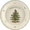 imageSpode Christmas Tree 10Inch Pie Dish  Round Baking Dish for Holiday Desserts  Festive Earthenware Serveware for Christmas Table Setting  Dishwasher Microwave Oven Safe  Holiday Dishware
