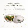 imageSpode Christmas Tree Divided Dish  115quot Festive Serving Tray for Holiday Parties Seasonal Events  Fine Earthenware Decorative Christmas Dinnerware Microwave ampamp Dishwasher SafeChristmas Tree Divided Dish