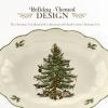 imageSpode Christmas Tree Fluted Oval Server  85quot Porcelain Holiday Serving Dish Ideal for Salads Pasta Side Dishes  Dishwasher Microwave Freezer Safe  Matching Christmas Dinnerware Collection