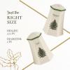 imageSpode Christmas Tree Hexagonal Salt and Pepper Shaker Set 2Piece Holiday Kitchen ampamp Table Dcor  Festive Home Accent Christmas GiftStocking Stuffer for Collectors ampamp Holiday Enthusiasts