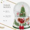 imageSpode Christmas Tree Ruldolph Winter Wonderland Snow Globe Plays Soothing Music  Durable Dolomite Personalized Collectible Great for Christmas Weddings Home Dcor