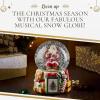 imageSpode Christmas Tree Santa Clause Winter Wonderland Snow Globe Plays Soothing Music  Durable Dolomite Personalized Collectible Holiday Gift  Great for Christmas Weddings Home Dcor