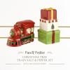 imageSpode Christmas Tree Train and Gifts Salt and Pepper Shaker Set 2Piece Holiday Kitchen ampamp Table Dcor  Festive Home Accent Christmas GiftStocking Stuffer for Collectors ampamp Holiday Enthusiasts