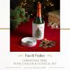 imageSpode Christmas Tree Wine Chiller ampamp Coaster Set Dishwasher Microwave ampamp Freezer Safe  Stoneware Wine Cooler with Festive Coaster  Hostess Gift for Holiday Entertaining
