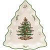 imagePortmeirion Christmas Tree 10inch TreeShaped Dish  Porcelain Holiday Serveware Festive Dish Christmas Tableware Dishwasher ampamp Microwave Safe  Ideal for Holiday Gatherings