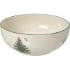 imageSpode Christmas Tree 55Inch Fruit Salad Bowl  Versatile Earthenware Bowl for Cereal Dessert Holiday Treats  Classic Christmas Tableware  Dishwasher Microwave Freezer Oven Safe