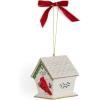 imageSpode Christmas Tree Birdhouse Ornament LongLasting Festive Holiday Ornament for Christmas Treeampamp Seasonal Display  Stylish Christmas Decoration for Mantel Shelves Home Accents