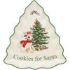 imageSpode Christmas Tree Cookie Server TreeShaped Snack Tray  Rudolph Cookies for Santa  Fine Porcelain Holiday Dishware ampamp Festive Christmas Tableware Dishwasher Safe  Collectible Gift