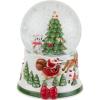 imageSpode Christmas Tree Ruldolph Winter Wonderland Snow Globe Plays Soothing Music  Durable Dolomite Personalized Collectible Great for Christmas Weddings Home Dcor