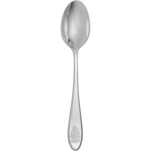 imageSpode Christmas Tree Serving Fork Holiday Flatware for Your Favorite Christmas Dishes 1810 Stainless Steel Cutlery for Festive Table Settings 10Inch Dishwasher Safe Holiday UtensilsServing Spoon