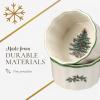 imageSpode Christmas Tree 35quot Round Ramekins Set of 2  Oven Safe Porcelain Ramekin Dishes for Souffl Crme Brle Custard  Microwave ampamp Dishwasher Safe Festive Dipping Sauce Cups Holiday Baking Set