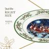 imageSpode Christmas Tree Collector Plate  Exclusive Border with Red Ribbon ampamp Black Check Seasonal Display or Holiday Tableware Use 8quot Porcelain Plate  Microwave ampamp Dishwasher Safe Great Holiday Gift10 Inch