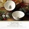 imageSpode Christmas Tree Dip Bowls  Set of 2 Naughty and Nice 4Inch Ceramic Serving Bowls for Holiday Dips Snacks Nibbles  Festive Tableware Christmas Tree Design  Dishwasher ampamp Microwave Safe