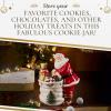 imageSpode Christmas Tree Figural Santa Cookie Jar  12quot Dolomite Christmas Cookie Jar with Lid  Holiday Treat Jar Decorative Candy Jar for Kitchen Counter Festive Home Decor Seasonal Gift Idea