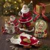 imageSpode Christmas Tree Figural Santa Cookie Jar  12quot Dolomite Christmas Cookie Jar with Lid  Holiday Treat Jar Decorative Candy Jar for Kitchen Counter Festive Home Decor Seasonal Gift Idea