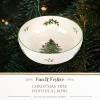 imageSpode Christmas Tree Individual Fruit Bowl  7 Inch Porcelain Oatmeal Salad Soup Cereal Breakfast Dessert Bowl  Durable Stackable Microwave ampamp Dishwasher Safe  Decorative Holiday DesignChristmas Tree Individual Fruit Bowl